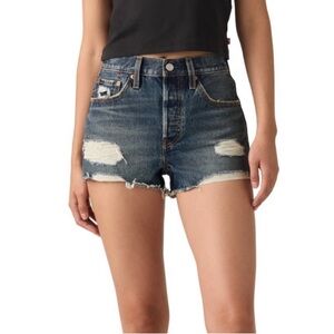 Women’s Levi’s 501 Original Fit High Rise Denim Shorts